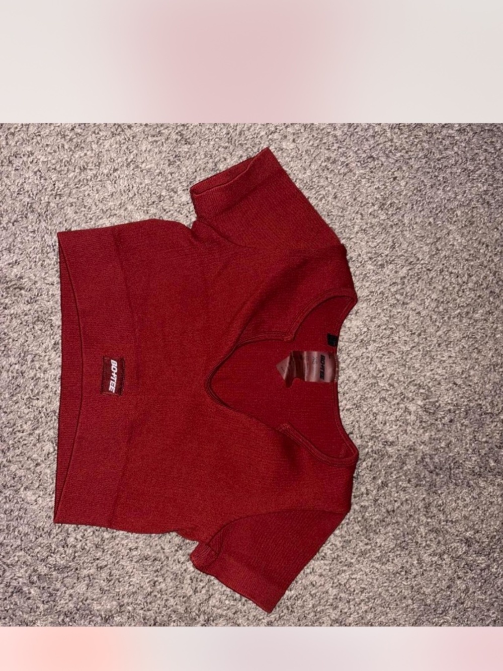 Red Bo+Tee Set - Picture 2 of 5